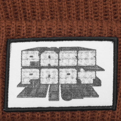PASSPORT - SHIPPIN STEEL BEANIE - CHOC OSFA