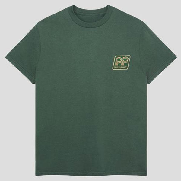 Passport - Bolt Patch Tee - Forest Green Xl