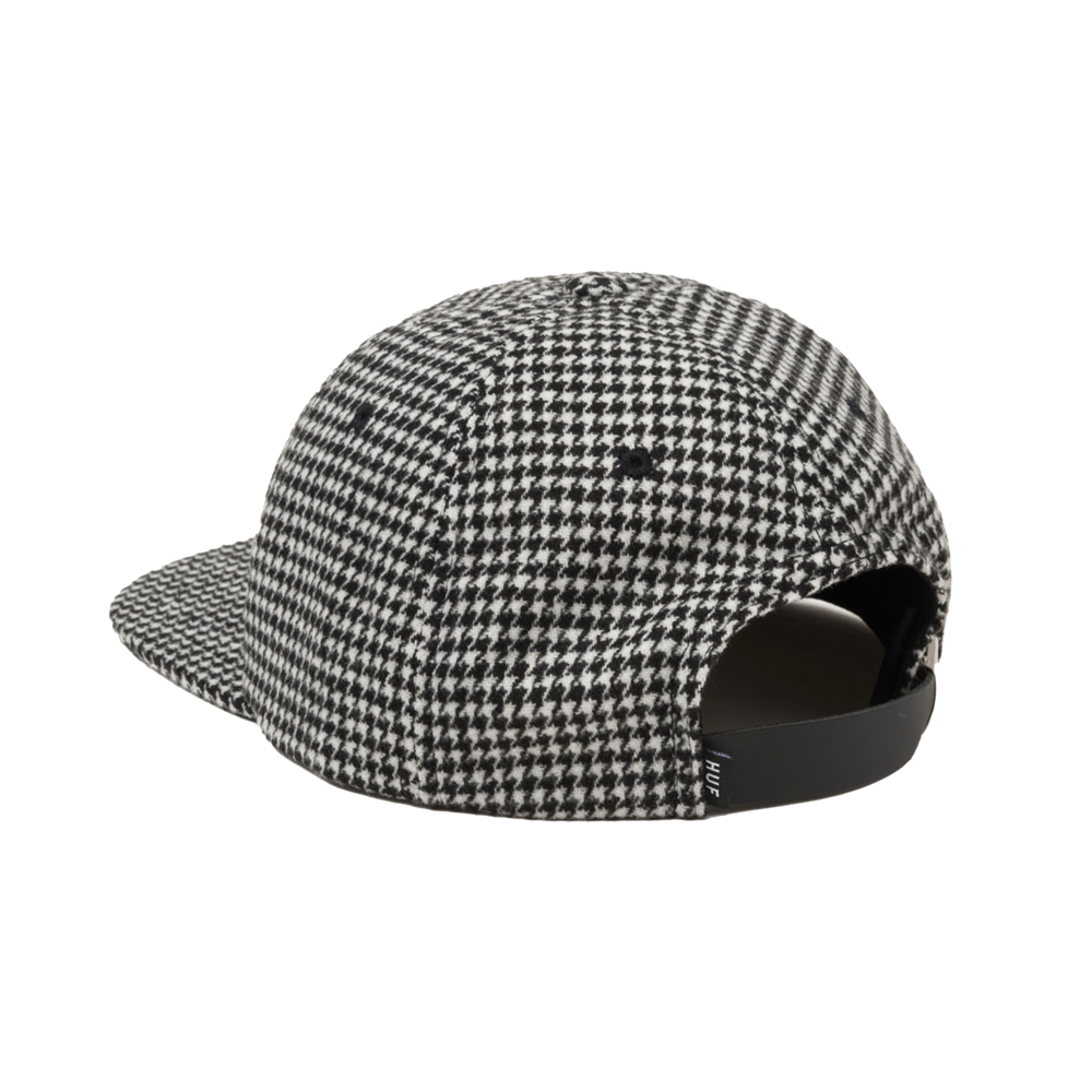 HUF - ONE STAR HOUNDSTOOTH 6 PANEL HAT