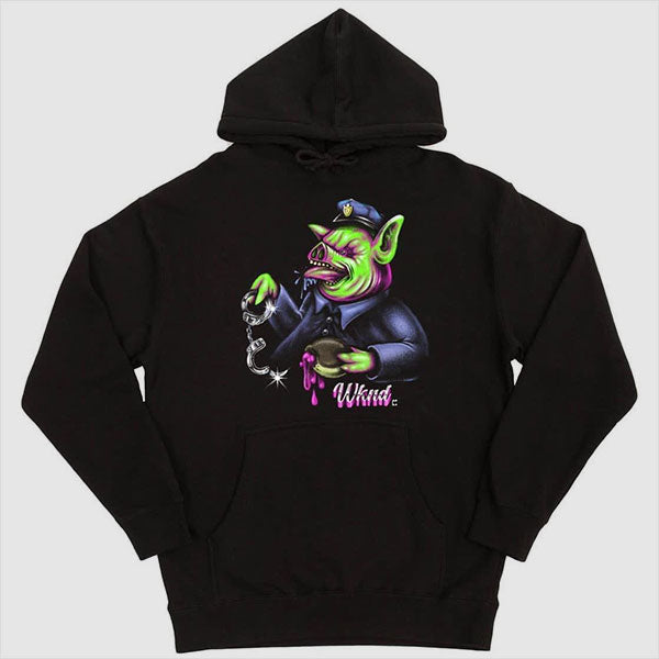WKND - OVERSEER HODIE - BLACK XL