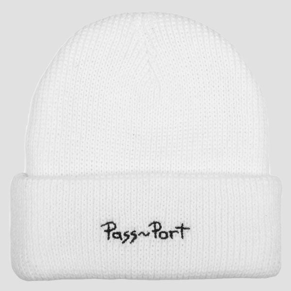 Passport - Toby Zoates Copper Beanie White